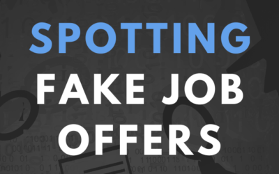 Spotting Fake Job Offers