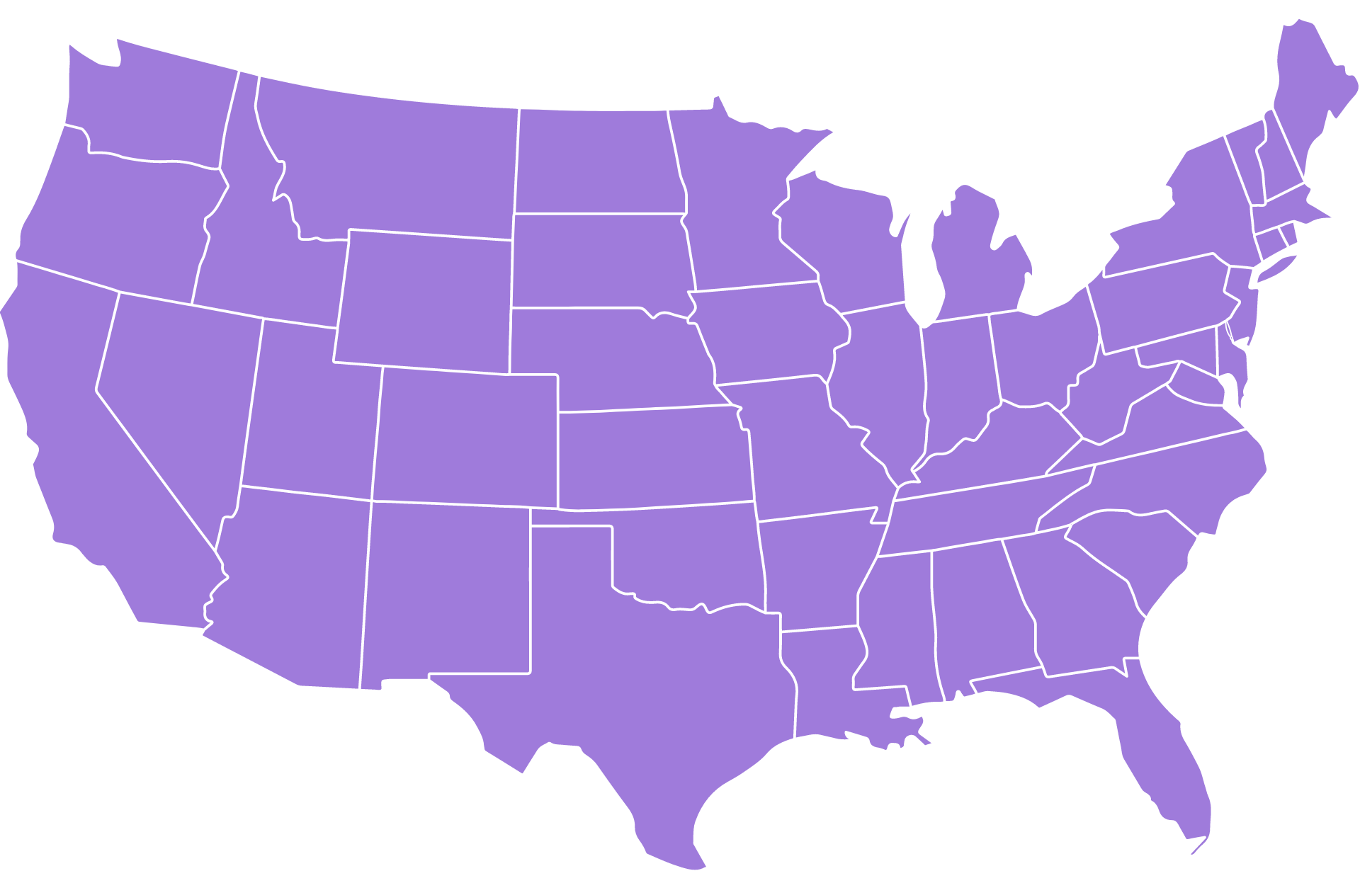 usa map